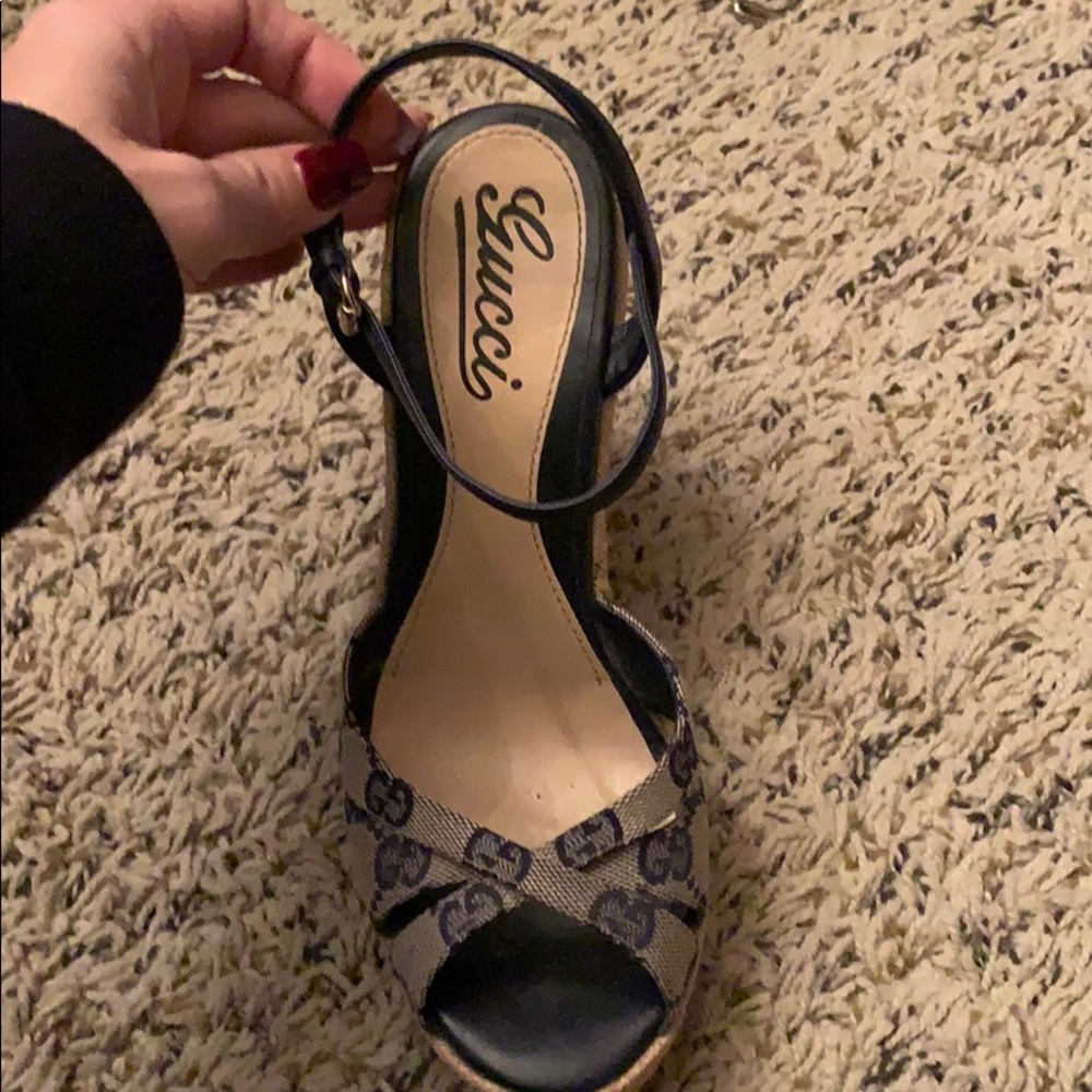 Gucci wedges